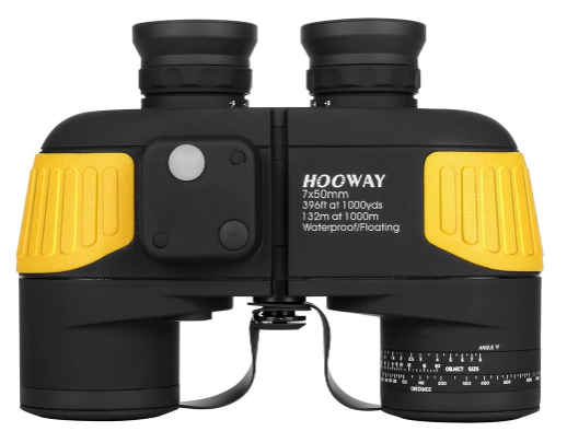 Hooway 7x50 Waterproof Fogproof Military Marine Binoculars