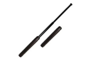 Safety Tech Expandable Black Steel Baton 21”