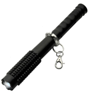 Kwik Force Mini 12” Rechargeable LED Stun Gun Baton 16M