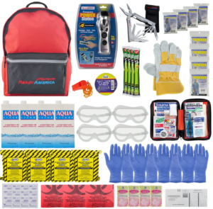 Ready America 70385 Deluxe Emergency Kit 4 Person Backpack