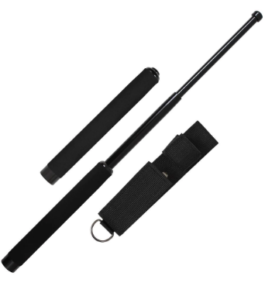 Rothco Solid Steel Expandable Baton W/Nylon Holster 26”