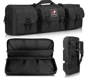 LUXHMOX Double Long Soft Rifle Case