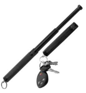 Police Force Tactical Expandable Steel Keychain Baton 12”