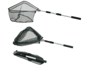 RESTCLOUD Landing Net with Telescoping Pole Handle