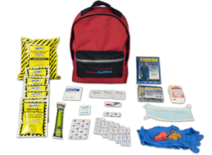 Ready America 70180 72 Hour Emergency Kit, 1-Person, 3-Day Backpack