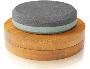 Sharp Pebble Puck/Disk Sharpening Stone