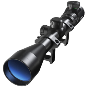 Pinty 3-9x40 Red Green Rangefinder Illuminated Optical Rifle Scope