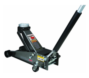 Pittsburgh Automotive 3 Ton Heavy Duty Ultra Low-Profile Steel Floor Jack with Rapid Pump Quick Lift