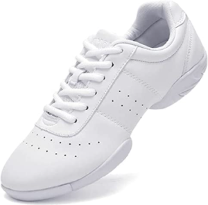 DADAWEN Adult & Youth White Cheerleading Shoe