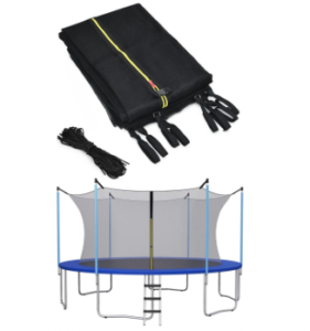 Giantex Trampoline with Safety Enclosure Net