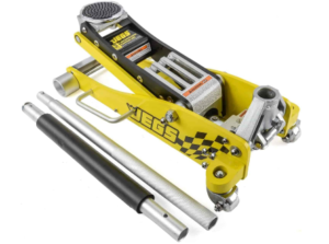 JEGS 80077 3 Ton Professional Low-Profile Aluminum Floor Jack