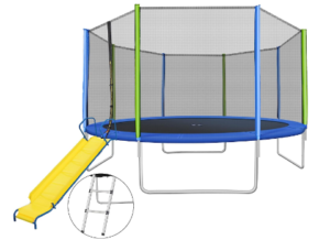Merax 12FT 14FT Trampoline with Safety Enclosure Net