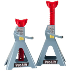 Pro-LifT T-9635 Grey High Lift Jack Stand