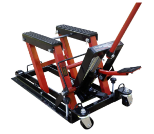 VIVOHOME Steel Hydraulic Motorcycle ATV Lift Jack Hoist Stand 1500 lbs
