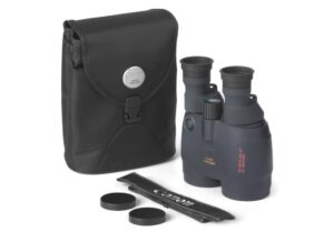 Canon 18x50 is All Weather Image Stabilized Binoculars.