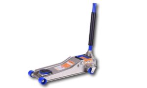 LiftMaster 3 Ton Heavy Duty Ultra Low Profile Steel Floor Jack with Quick Lift.