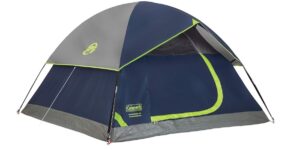 Coleman Sundome Camping Tent.