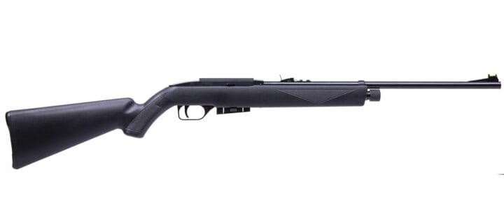 Crosman Semi-Automatic CO2-Powered Air rifle.