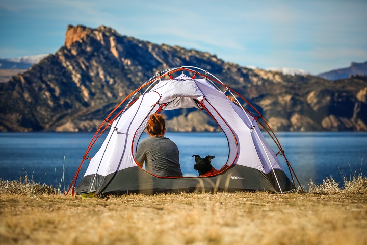 Camping in Hot Weather.
