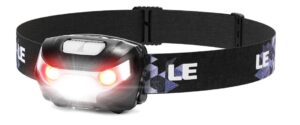 Camping headlamp for a beginner.