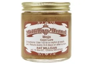 Milligan's MOJO raccoons hunting baits / lure