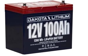 Dakota Lithium 12V 100Ah Deep Cycle Battery