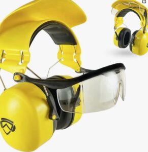 Doggles Mutt Muffs with Safety Glasses Combo