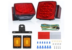 Nilight Submersible LED Trailer Light Kit