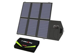 X-DRAGON 40W Monocrystalline Foldable Solar Panel