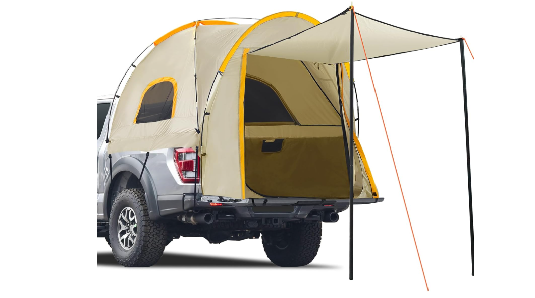 Camping tent for trucks