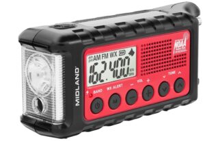 Midland - ER310, Emergency Crank Weather AM/FM Radio