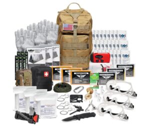 EVERLIT Complete 72 Hours Earthquake Bug Out Bag Emergency Survival Kit 